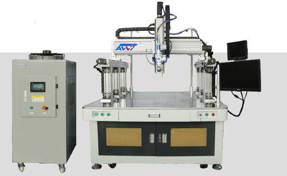 Mesin Pengelasan Laser Baterai Lithium Pak otomatis
