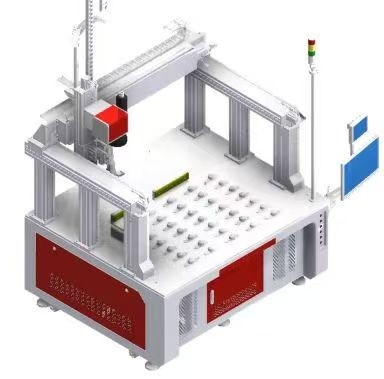 Mesin Pengelasan Laser Baterai Lithium Pak otomatis