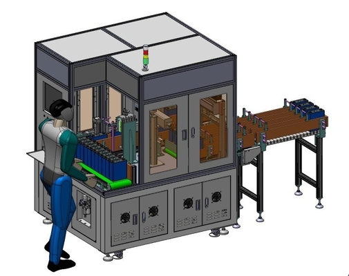 5 ppm Semi-Automatik ESS Produksi Line
