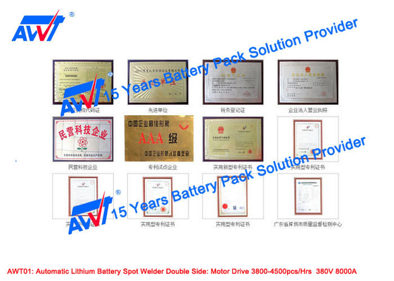 18650 32650 32700 Otomatis Baterai Lithium Spot Welder 8000A Transistor