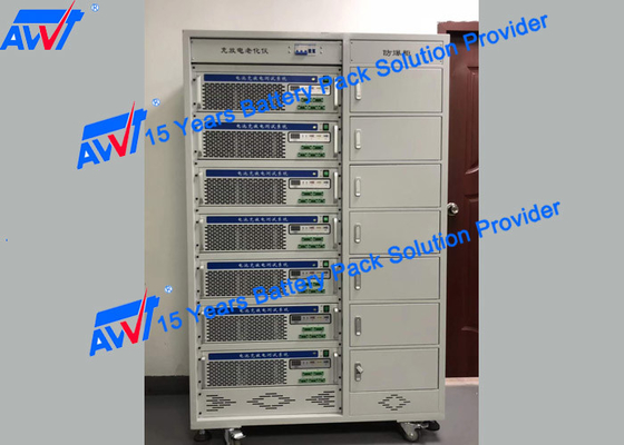Sistem Uji AWT BMS Mesin Penuaan Paket Baterai Lithium 70V 20A 7 Channel