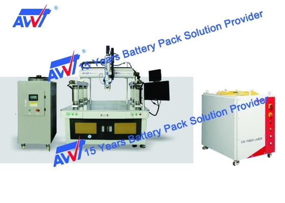 Sistem Pengelasan Laser 2000W 600 * 400mm Untuk Paket Baterai Lithium Prismatik