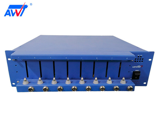 8 Titik Penguji Kapasitas Baterai Lithium 5V 6A Rentang 500 MV -5000mV